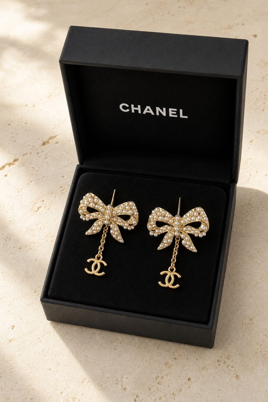 CHANEL Classic Parisian Earrings Style 19 | New with Box - Picture 7 of 9
